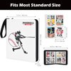 ProCase 4-Pocket Baseball Card Binder Fits 440 Cards, Sport Trading Card Album Book with 55 Sleeves for Baseball Colletible Card Holder -Medium