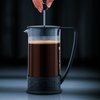 Bodum 34oz Brazil French Press Coffee Maker, High-Heat Borosilicate Glass, Black - Made in Portugal
