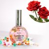 NOVAL Cuticle Oil with Flowers for Nails, Brush Cuticle Oil for Nail Growth, Moisturizing, Strengthening Oil for Cuticles, with Natural Blossom, 1 fl.oz (Rose)