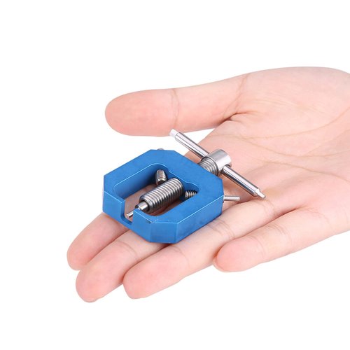 RC Motor Gear Puller, Professional Tool Universal Pinion Puller Remover for Motors Upgrade Part Accessory Blue/Red (Optional)(Blue)