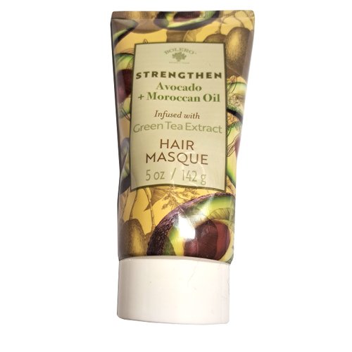 Bolero Hair Masque Strengthen Avocado & Moroccan Oil Infused with Green Tea Extract 5fl oz. 142ml