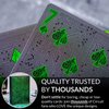 Circuit Neon Green Playing Cards with Free Card Game eBook, Creative Deck of Cards, Premium Card Deck, Cool Poker Cards, Unique Bright Colors for Kids & Adults, Computer Themed, Black Playing Cards
