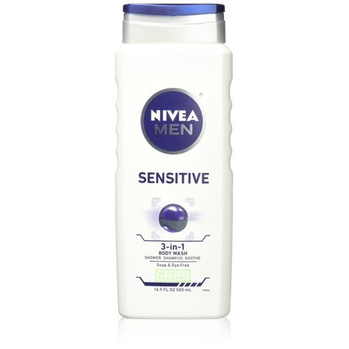 Nivea For Men Body Wash - Sensitive - 16.9 oz - 2 pk