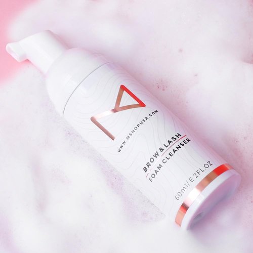 M - Permanent Makeup Brow & Lash Foam Cleanser For Eyelash Extensions, Microblading, Powder Brows, Eyebrows, Nano Brows, Permanent Make Up 60ML