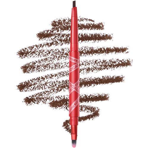 FOCALLURE NOT YOUR Sweetheart Lip Liner, Duo-head Lip Liner Pencil with Brush, Ultra Fine Lip Pencil, Smooth, Define, Shape & Fill Lips, #06 HARDEST GOODBYE