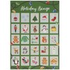 Juvale Christmas Bingo Game, Christmas Party Games for Kids and Adults, Includes 47 Pieces, 2-36 Players, Ideal for Kids and Adults