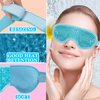 BKPPLZP Cold Face Eye Mask Ice Pack for Dark Circles,Eye SPA,Pressure,Cooling Face Masks for Women Sleeping,Skin Care Gel Beads Hot Cold Use Ice Facial Mask