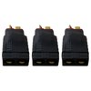 Gxcdizx 3 Pcs For Male T-plug Deans to Female TRX Battery Adapter Lipo Connector