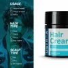 Ustraa Daily Use Hair Cream - 100g - Suitable for All Hair Types, Non-Greasy Nourishment for Hair, Non-Sticky Alternative to Oil, Enriched with Wild Flax Seeds, Almond Oil