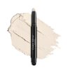 Color Mirror Longwear Cream Eye Shadow Sticks(37 Matte Pearl), Smudge-Proof, Waterproof Eyeshadow,Silky Formula Matte With Makeup Brush,White Eyeshadow Stick