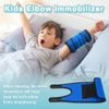 Elbow Splint Immobilizer Child Elbow Brace Arm Support for Ulnar Nerve Entrapment Cubital Tunnel Syndrome Brace for Sleeping Tendonitis Women Pediatric Elbow Support Pain Arm Night Splint Kids (Small)