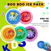 Kids Ice Pack, Hot or Cold Pack Gel Cooling Pad, Reusable for Injuries Medical Health,Swelling and Pain Relief, Tired Eyes, Child Injury, Headache, Sinus Relief (Dinosaur Ice Pack)