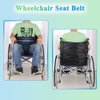 Wheelchair Seat Belt Wheelchair Accessories Safety Belt for Elderly Wheelchair Belt Restraint Chest Harness Adjustable Strap Patients Cares Elderly Safety