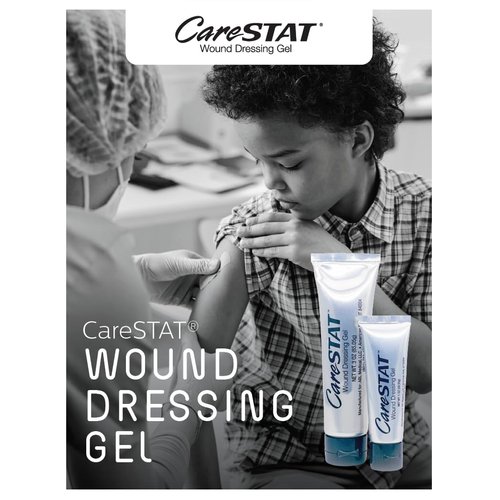 CareSTAT First Aid Kit Gel | 32 PPM Silver Healing Wound Dressing Solution | SilverSol Ag₄O₄ Nano Particles Up to 10x More Powerful Than Other Silver Products | 1 oz