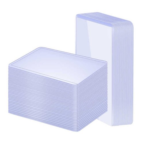 600 Counts Card Sleeves TopLoaders for Trading Cards, Soft Clear Baseball Card Sleeve, Premium Trading Cards Sleeves Plastic Card Protector for Standard Cards Fit for MTG,Football Card Sports Cards.