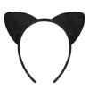 COCIDE Cat Ears Headbands Plastic Taylor Party Decorations Kitty Headbands for Girls Gabby Party Favors Birthday Supplies for Women Halloween Hair Accessories Hair Hoops Costume Black