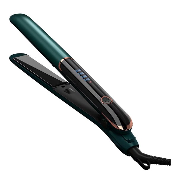 EMBRACESUN 1 Inch Anti Static Flat Iron Travel Straightener with Floating Ceramic Plates and Digital Controls Hair Straightener for Your Friend Or Your Family as a Gift