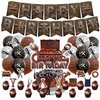 Mechanic Theme Party Supplies Mechanic Birthday Party Decorations Includes Mechanic Happy Birthday Banner Cake Topper Cupcake Toppers Balloons for Mechanic Theme Party