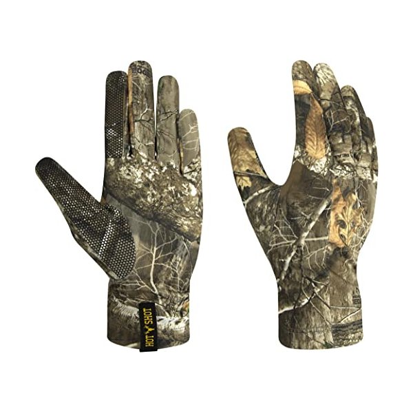 HOT SHOT Men's Blacktail Stretch Touch Glove – Outdoor Lightweight Hunting Glove