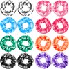 Hanaive 16 Pcs Cheer Scrunchies Bulk Cheer Hair Accessories Cheerleading Hair Ties Cute Elastic Scrunchies Hairband Ponytail Holder for Women Team Sport Player Gift Birthday Party, 8 Colors