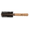 Ibiza Hair Professional Round Boar Hair Brush (G3, 55mm), Hybrid Swirled Boar & Carbon Fiber Nylon Bristles with Cork Handle, For Beachy Waves and Curls, Add Texture & Shine for Medium to Long Hair