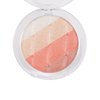 Jeuacika Highlighter Setting Powder Makeup Eyeshadow Powder Face Powder Makeup Highlights Face Setting Powder Make Up Loose Powder Lightweight Long-Lasting (Round Box Pale Color)
