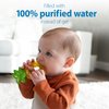 Dr. Brown's AquaCool Water-Filled Baby Teether, Cools & Massages Sore Gums, BPA Free, Pineapple and Apple, 2 Pack, 3m+