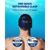 Aegend Swim Goggles, 2 Pack UV Protection,Adjustable,Anti Fog Swimming Goggles No Leaking Adult Men Women Youth, Aqua & Bright Sliver