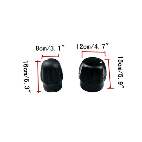 Two Way Radio Volume Control knob and Channel Selector Knob Button Cap Replacement Compatible for Motorola GP338 GP380 HT1550 HT1250 CP150 CP160 Walkie Talkie (5pair)