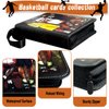 Basketball Card Binder, Trading Card Binder 4 Pocket with 50 Removable Sleeves Fits 400 Sport Cards, 3 Ring Card Holder Binder with Zipper, Collector Storage Album