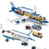 ENHANA Building Blocks City Airplane Station Toy for 6-12 Years Old Boys,City Airport Building Kits Kids Toys STEM Learning Building Bricks Helicoper Birthday Gift for 6-12 Children (463 Pieces)
