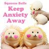 Hedgehog Stress Balls for Adults Squishy Toys (1PCS) Autism Sensory Toys Stress Ball, Fidget Toys for Kids Dough Ball, Party Favors Animal Toys Sensory Balls, Sensory Toys for Autistic Children (Pink)