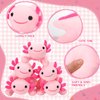 Libima 5 Pcs 12 Inch Axolotl Plush Toys Axolotl Stuffed Animal Plushies Pillow Doll Cute Soft Axolotl Toy Stuffed Axolotl for Birthdays Gift Home Decoration (Pink)
