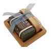 Handmade Goat Milk Soap Giftset- BOGUE No.13 BESPOKE GreaseMonkey Blend Aggregates to remove Grease & Grime, Essential Oils to Heal Cuts,Abrasions & refresh the skin. Nail Scrubber and Tray