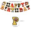 Casino Theme Birthday Party Supplies Las Vegas Theme Party Decorations Kit Poker Happy Birthday Banner Cupcake Toppers Balloons for Boys and Girls