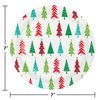 Creative Converting Holiday Cheers Red and Green Funny Christmas Party Plates and Napkins (64 Piece)