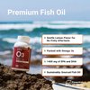 Essential Elements Omega-3 Fish Oil Supplement with EPA & DHA | Fatty Acids for Immune, Heart & Cognitive Support | 60 Softgels