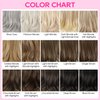 REECHO Clip in Hair Extensions, 4PCS Lace Weft Hair Extensions 14" Short Wavy Hair Extensions Invisible Hair Extensions Clip Ins Natural Soft Hairpieces for Women, Platinum Blonde