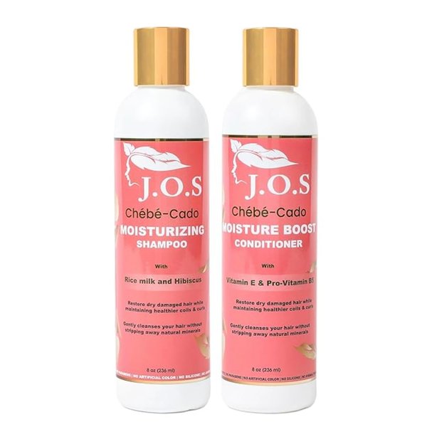 J'Organic Solutions Chébé-Cado Moisturizing Shampoo & Conditioner Set