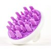 Zyllion Scalp Massager Dandruff Brush - For Exfoliating Treatment, Shampoo Scrubbing, and Hair Growth (Purple)