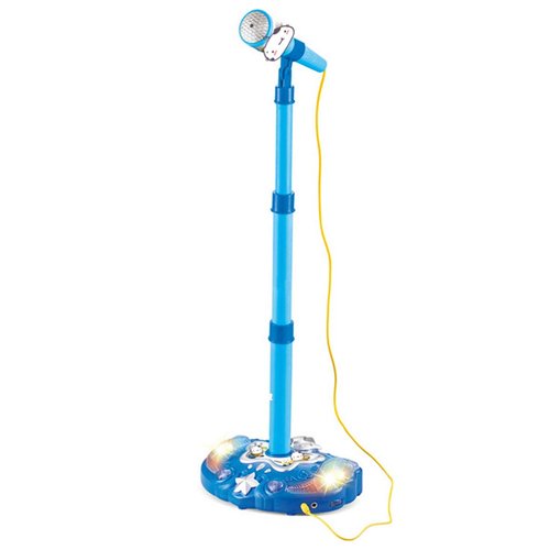 KonHaovF Kids Karaoke Machine for Boys with Lights, Microphone with Adjustable Stand Singing Karaoke Machine for Girls Boys
