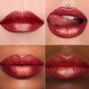 MAKI YIKA 3Pc Metallic Lipstick for Women, Red Pink Brown Glitter Lipstick, Long Lasting Lipstick Smudge Proof, Full-Coverage Liquid Lip Gloss (Red/Pink/Nude)