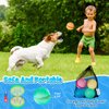 SOPPYCID Reusable Water Balloons Magnetic: Water Balloons for Kids Adult - Summer Outdoor Pool Beach Toys - 12 Pack Soft Water Bombs - Quick Fill Self Sealing Water Balls