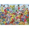 Cobble Hill 1000 Piece Puzzle - Butterfly Garden - Sample Poster Included