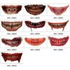 10Pcs Halloween Tattoo Stickers Halloween Temporary Tattoo Halloween Horror Clown Mouth Face Tattoo Decals Prank Makeup Tattoo Sticker Halloween Prank Props for Cosplay Party DIY Halloween Decorations
