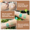 Eyeshadow Primer Dark Eye Shadow Primer Liquid Matte Eye Primer Waterproof Long Lasting Uniform Color Rendering Eyeshadow Primer for Women Oily Lids Eyeshadow Makeup-Dark