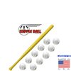 Original Wiffle® Bat and Wiffle® Ball Baseball Wiffle Ball Set Value Bundle with Wiffle Balls
