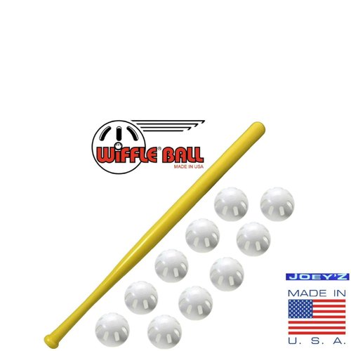 Original Wiffle® Bat and Wiffle® Ball Baseball Wiffle Ball Set Value Bundle with Wiffle Balls