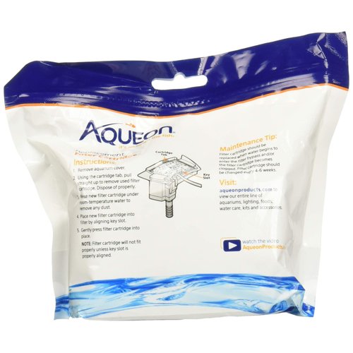 Aqueon (2 Pack) Minibow Replacement Filter Cartridge Size Small (6 Cartridges Per Pack / 12 Total)