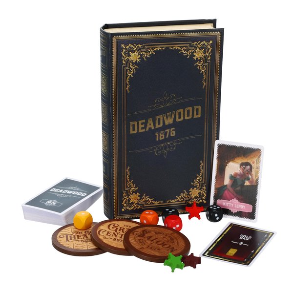 Deadwood 1876 Old West Board Game of Gold, Strategy, Secrets, and Stealing A Wild West Party Card Games for Adults and Family Game Night 2-9 Players Ages 13 and Up